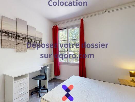 Colocation à louer 388 € 7 pièces 6 chambres 146 m² 2ème étage Trois Quartiers-Centre Ville Poitiers 86000