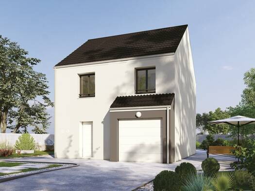 Terrain avec maison neuve à vendre 215 000 € 5 pièces 4 chambres 93 m² 495 m² de terrain Riaillé 44440
