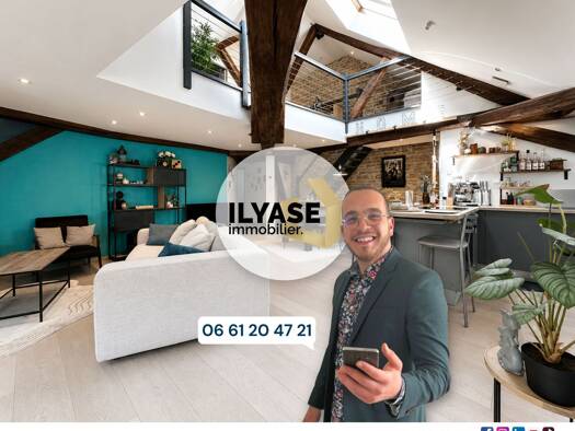 Duplex à vendre 216 000 € 5 pièces 3 chambres 110 m² Ecusson-Ile Saint Laurent Chalon-sur-Saône 71100