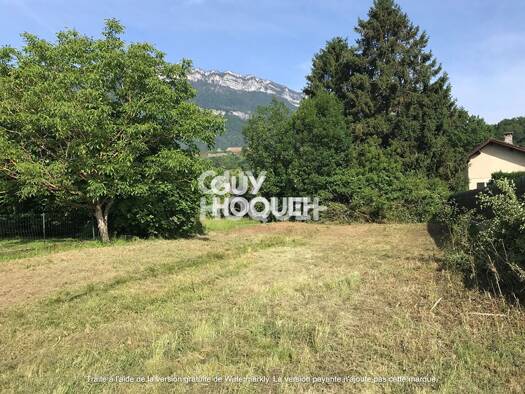 Terrain constructible viabilisé à vendre 125 000 € 545 m² de terrain Barraux 38530