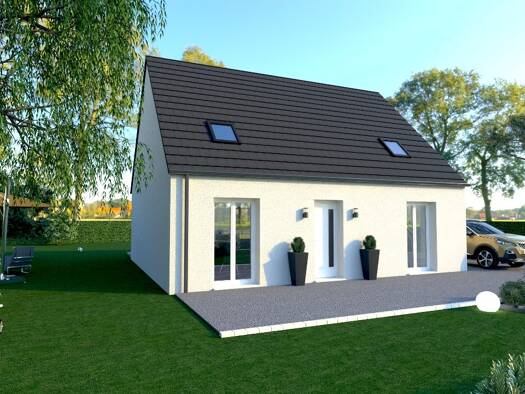Terrain avec maison neuve à vendre 217 728 € 5 pièces 3 chambres 90 m² 432 m² de terrain Moreuil 80110