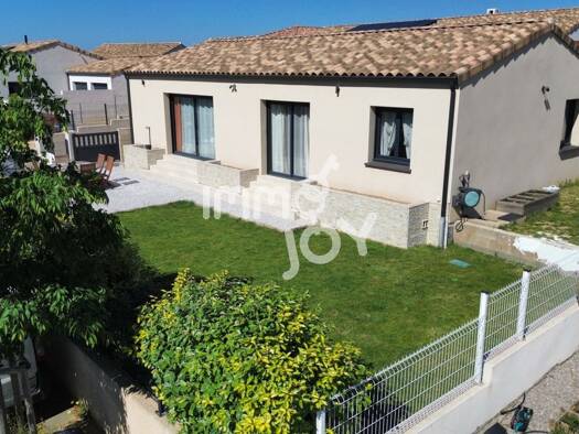 Villa à vendre 270 000 € 4 pièces 3 chambres 90 m² 378 m² de terrain Bize Minervois 11120