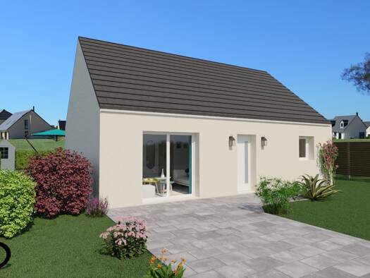 Terrain avec maison neuve à vendre 229 000 € 1 chambre 69,5 m² Brasseuse 60810
