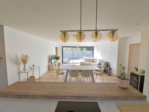 Maison de plain-pied à vendre 360 000 € 4 pièces 3 chambres 130 m² 390 m² de terrain Le Pouget 34230