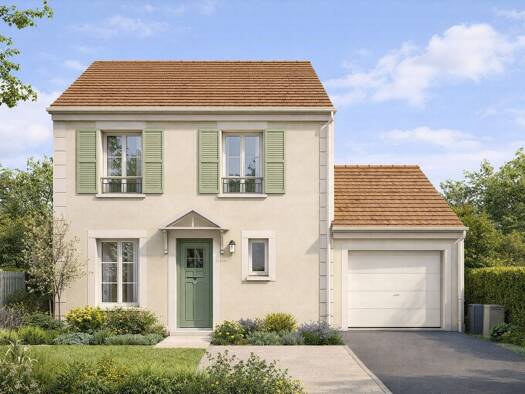 Maison à vendre - neuf 310 000 € 4 pièces 3 chambres 85 m² 200 m² de terrain Houdan 78550