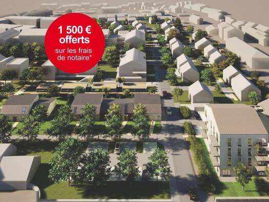 Terrain constructible viabilisé à vendre 30 950 € 285 m² de terrain Faubourg Souville Verdun 55100