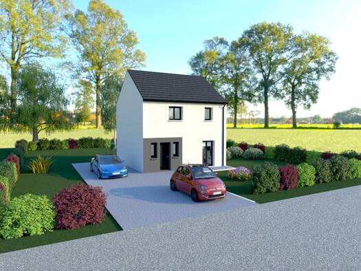 Terrain avec maison neuve à vendre 214 710 € 3 chambres 86 m² 456 m² de terrain Fouilloy 80800