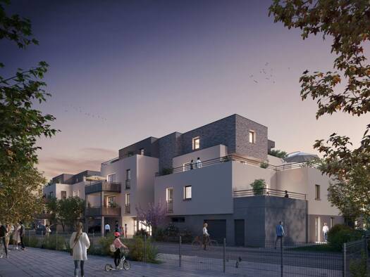 Appartement à vendre - neuf 184 500 € 2 pièces 1 chambre 55,8 m² dès le 31/03/2027 Sud Bischwiller 67240