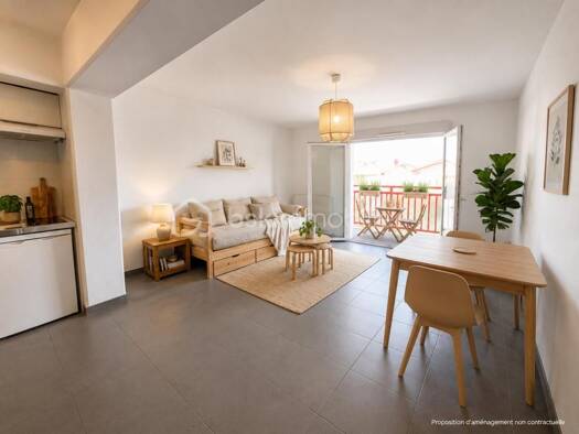 Appartement à vendre - Première occupation 165 000 € 1 pièce 32 m² Étage 3/4 Orio Hendaye 64700