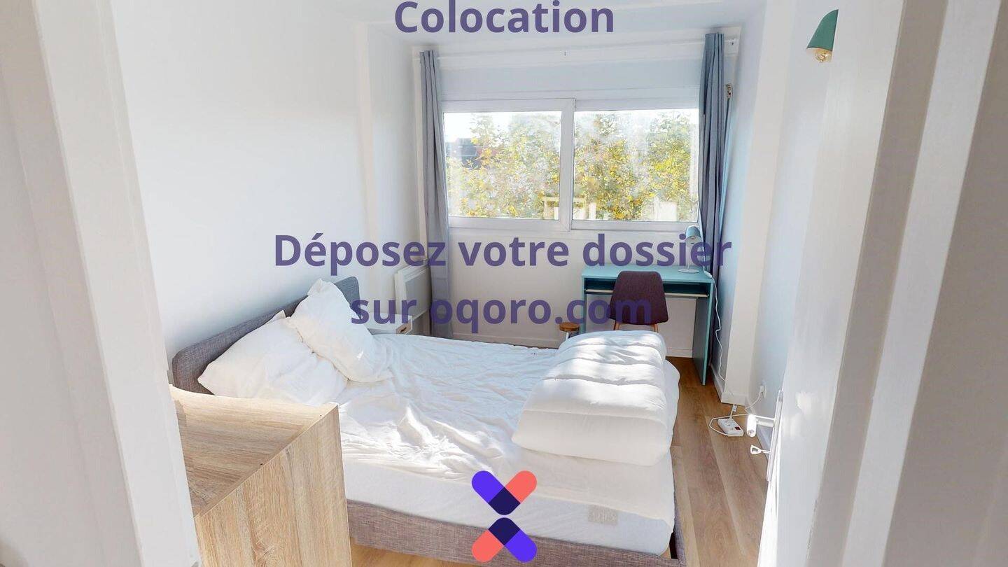 Chambre en colocation appartement meublé — 2
