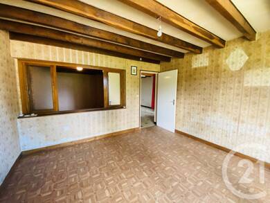 Maison de plain-pied à vendre 40 000 € 3 pièces 2 chambres 74 m² 300 m² de terrain Varennes St Sauveur 71480