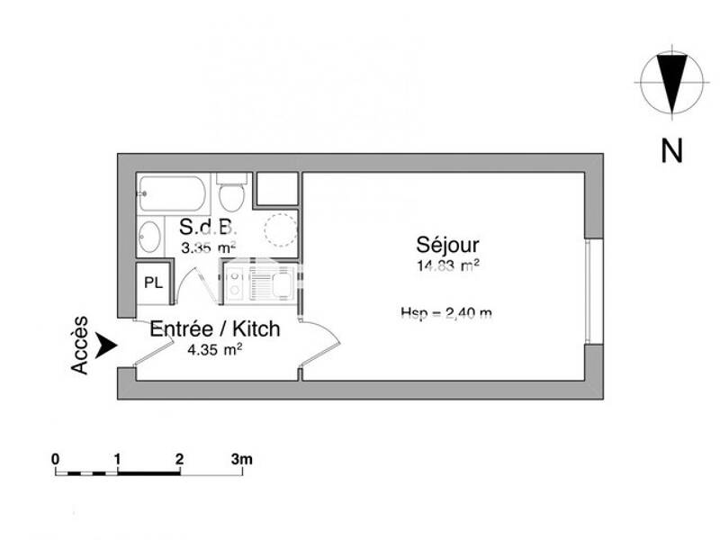 Maison à louer, 23m², RENNES