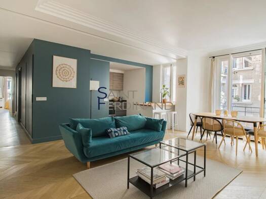 Appartement à vendre 1 200 000 € 5 pièces 3 chambres 104,9 m² Étage 4/8 Grandes Carrières-Clichy Paris 18ème arrondissement 75018