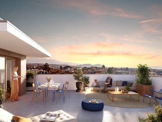 Appartement à vendre - neuf 545 000 € 4 pièces 3 chambres 90 m² Étage 1/2 Châteauneuf-Grasse 06740