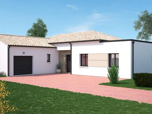Terrain avec maison neuve à vendre 318 511 € 5 pièces 4 chambres 126 m² 490 m² de terrain Val de Moine Cholet 49300