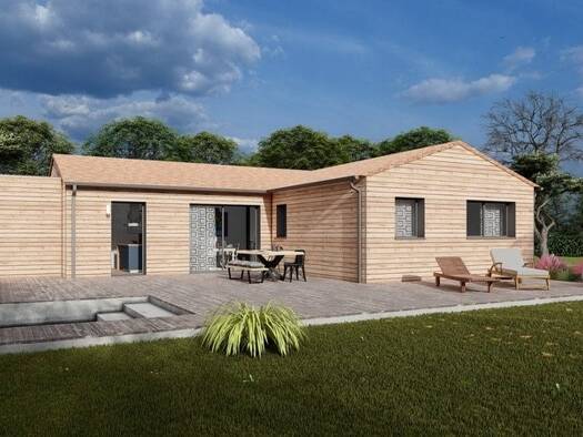 Terrain avec maison neuve à vendre 299 400 € 5 pièces 4 chambres 99 m² 450 m² de terrain Corsept 44560
