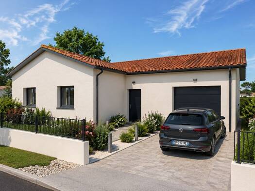 Terrain avec maison neuve à vendre 270 000 € 2 pièces 2 chambres 72 m² 408 m² de terrain Crémieu 38460