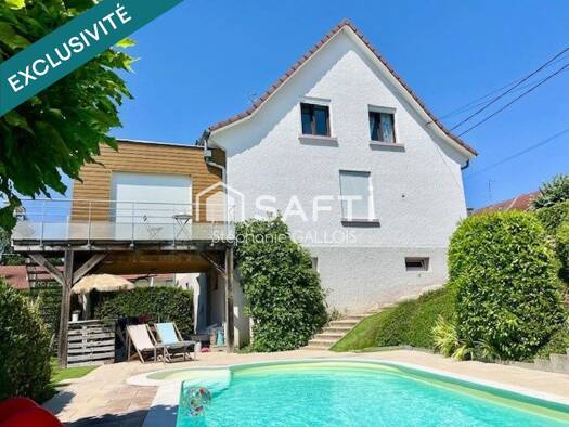 Maison à vendre 269 000 € 7 pièces 5 chambres 145 m² 623 m² de terrain La Voinaie Delle 90100