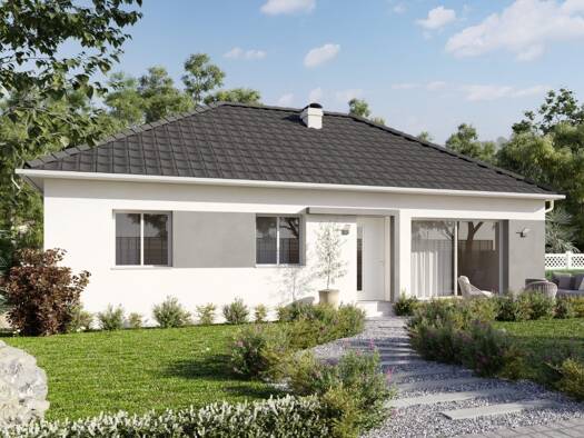 Terrain avec maison neuve à vendre 179 000 € 4 pièces 3 chambres 90 m² 938 m² de terrain Louit 65350