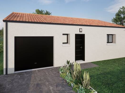 Terrain avec maison neuve à vendre 279 500 € 5 pièces 3 chambres 94 m² 537 m² de terrain Belleville-sur-Vie 85170