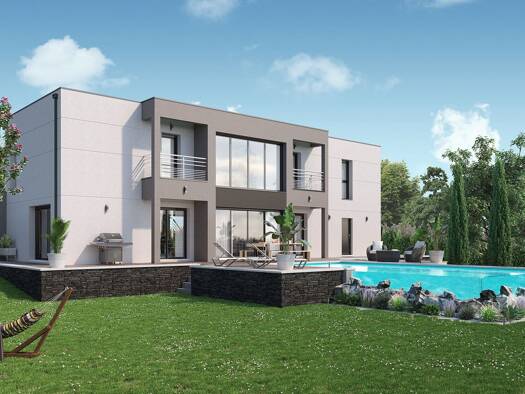 Terrain avec maison neuve à vendre 668 256 € 6 pièces 5 chambres 203 m² 1 650 m² de terrain Brossereaux-Hlm Croix Blanche Montlouis-sur-Loire 37270