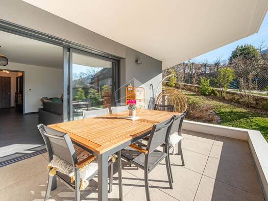Appartement à vendre 598 000 € 3 pièces 2 chambres 67,49 m² RDC/3 Annecy-le-Vieux - Lac Annecy 74940
