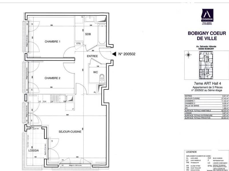 Maison à louer, 60m², BOBIGNY