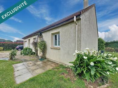 Maison de plain-pied à vendre 199 900 € 5 pièces 3 chambres 86 m² 1 219 m² de terrain Epegard 27110
