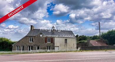 Maison à vendre 81 000 € 3 pièces 2 chambres 72 m² 369 m² de terrain Treauville 50340