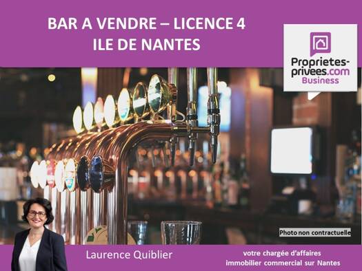 Bar / Café à vendre Fonds de commerce 88 160 € 60 m² d'espace de restauration Nantes 44200