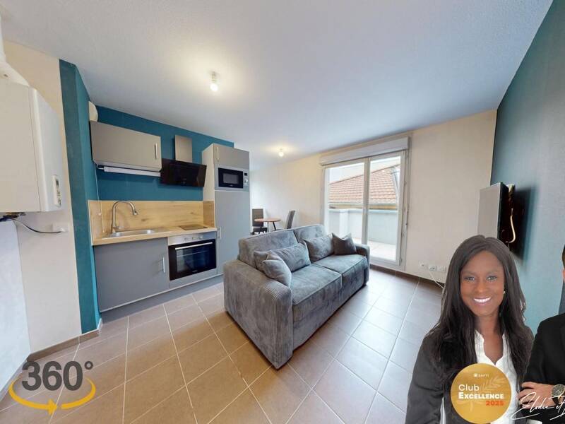 Maison à louer, 25m², L'ISLE D'ABEAU