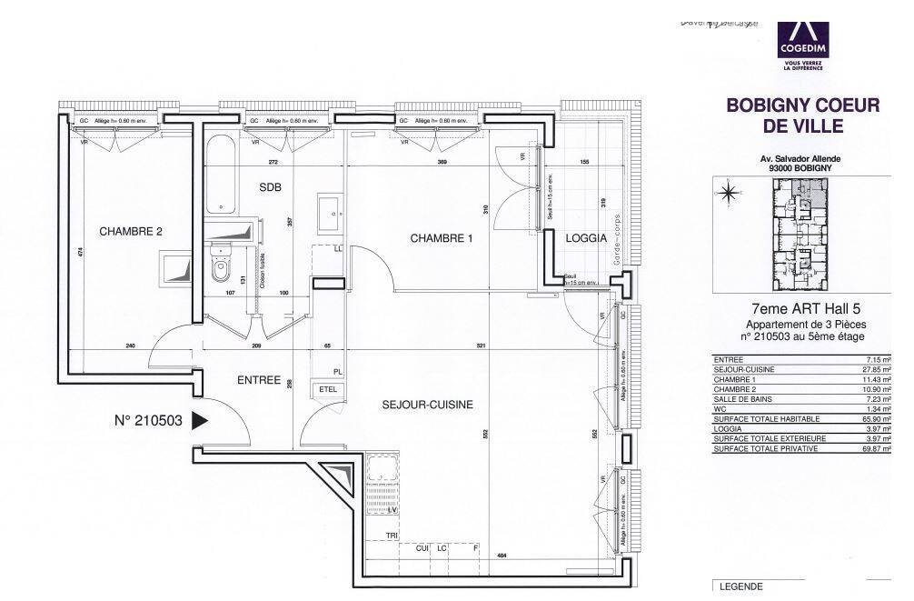 Maison à louer, 65m², BOBIGNY