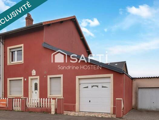 Maison à vendre 239 900 € 5 pièces 3 chambres 100 m² 263 m² de terrain Crusnes 54680
