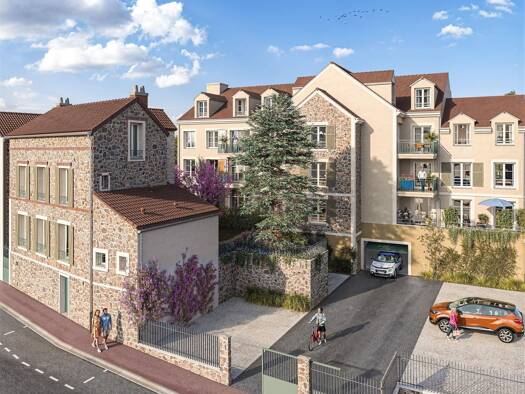 Appartement à vendre - neuf 260 000 € 2 pièces 42 m² 1er étage Centre Tilleuls-Fauvettes Bures-sur-Yvette 91440