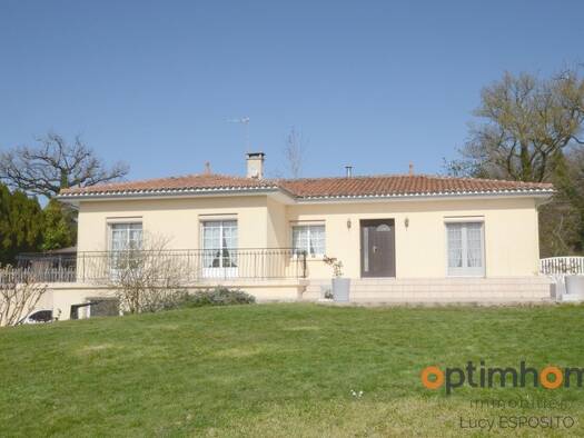 Maison à vendre 335 000 € 4 pièces 3 chambres 126 m² 1 520 m² de terrain Abzac 16500