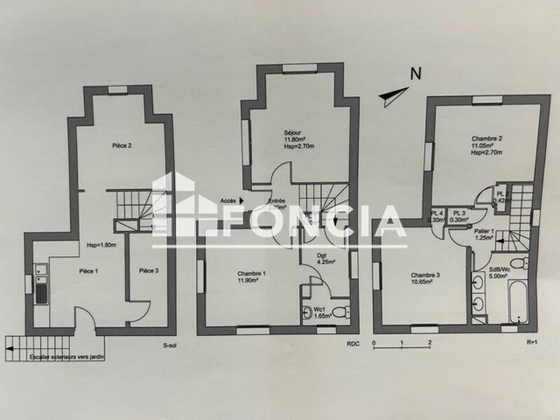 Maison à louer, 61m², EAUBONNE