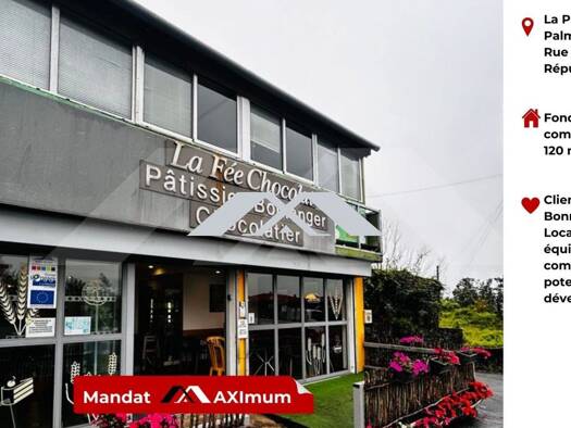 Épicerie / Alimentation Générale à vendre Fonds de commerce 221 000 € 120 m² de surface de vente La Plaine-des-Palmistes 97431