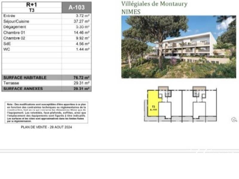 Maison à vendre, 76m², NIMES