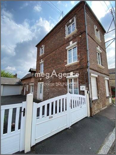 Maison de ville à vendre 138 000 € 6 pièces 4 chambres 104 m² 205 m² de terrain Vimoutiers 61120