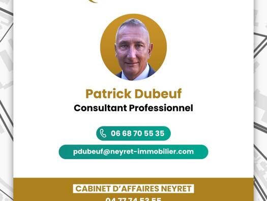 Bar / Café à vendre Fonds de commerce 80 000 € 150 m² d'espace de restauration Andrézieux-Bouthéon 42160