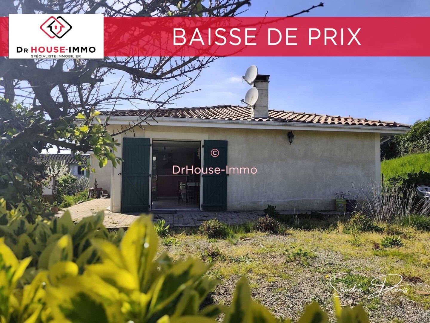 Maison à vendre, 90m², LA REOLE