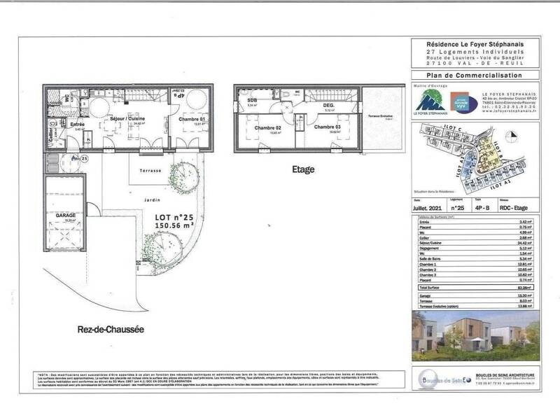 Maison à louer, 83m², VAL DE REUIL