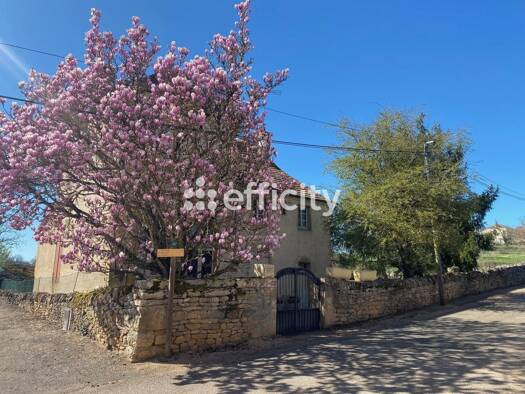 Maison à vendre 187 695 € 6 pièces 3 chambres 128 m² 1 240 m² de terrain Ouroux-sous-le-Bois-Sainte-Marie 71800