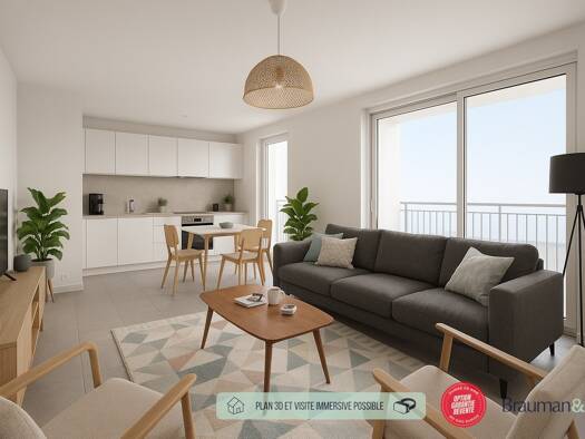 Appartement à vendre - neuf 362 000 € 3 pièces 2 chambres 62 m² RDC Village La Londe-les-Maures 83250