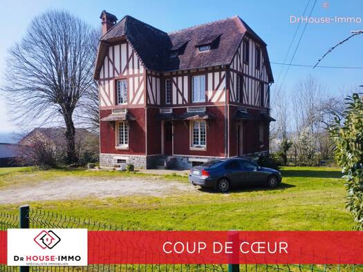 Maison à vendre 189 000 € 6 pièces 4 chambres 130 m² 7 400 m² de terrain Domfront en Poiraie 61700