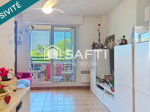 Appartement à vendre 186 000 € 1 pièce 27 m² RDC/3 Le Grand Fosse-L'Escalette-Plan Capellan Sausset-les-Pins 13960