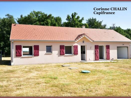Maison de plain-pied à vendre - neuf 205 000 € 5 pièces 4 chambres 108 m² 2 000 m² de terrain Gouise 03340