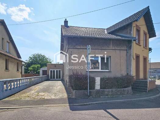 Maison à vendre 105 000 € 4 pièces 2 chambres 93 m² 322 m² de terrain Nord L'Hôpital 57490