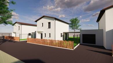 Villa à vendre - Neuf 353 500 € 4 pièces 3 chambres 90 m² 512 m² de terrain Tignieu Jameyzieu 38230