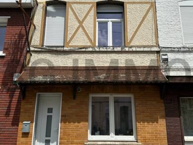 Maison à vendre 86 800 € 5 pièces 3 chambres 89 m² 43 m² de terrain Bethune 62400
